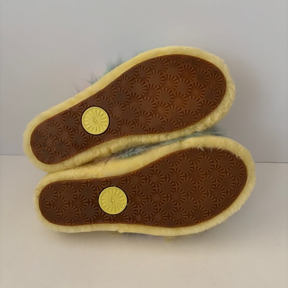 UGG Fluff Yeah Tie Dye Slipper Sandals 7 - Picture 7 of 8